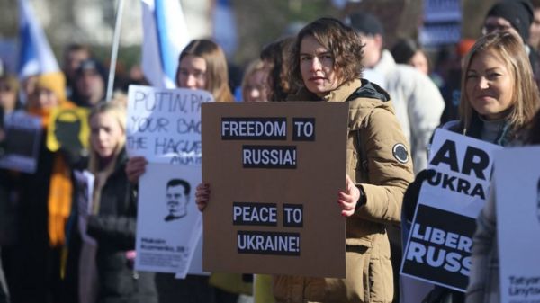 В Лондоне прошел марш солидарности с Украиной. Фото