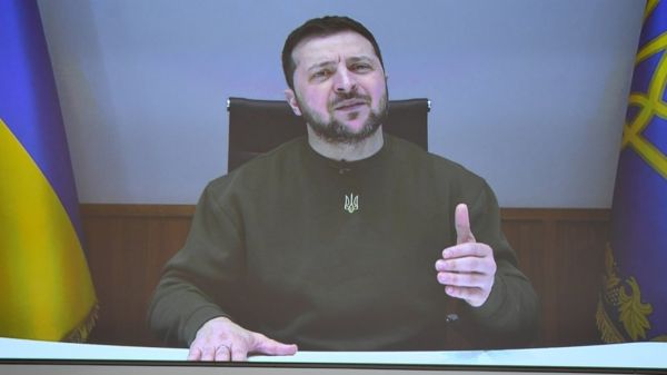 "Голиаф падет уже в этом году". Зеленский выступил на Мюнхенской конференции и призвал дать Украине оружие