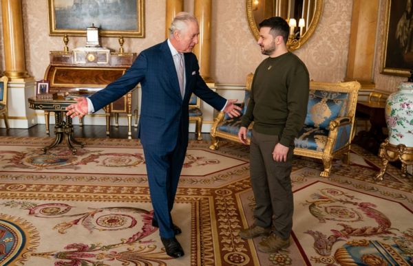 Фото: визит президента Украины Владимира Зеленского в Британию