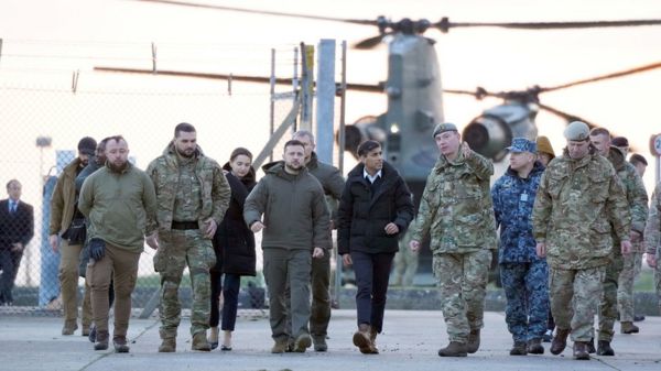 Фото: визит президента Украины Владимира Зеленского в Британию