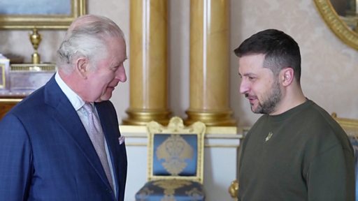 Визит Зеленского в Лондон: президент Украины попросил у Британии истребители и встретился с королем Карлом III