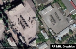 Радио Свобода: фото в телеграм-канале, связанном с "ЧВК Вагнера", могло выдать ремонтную базу российских военных в Луганске