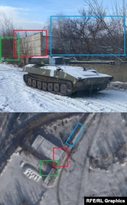 Радио Свобода: фото в телеграм-канале, связанном с "ЧВК Вагнера", могло выдать ремонтную базу российских военных в Луганске