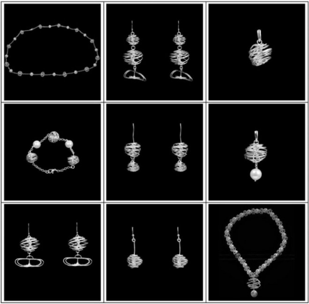 Ученые воплотили теорию хаоса в виде уникальных ювелирных украшений 