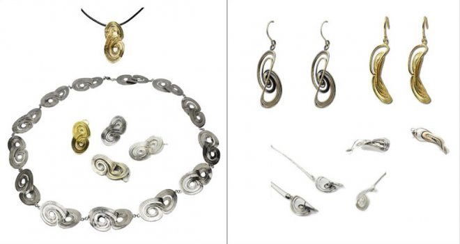 Ученые воплотили теорию хаоса в виде уникальных ювелирных украшений 