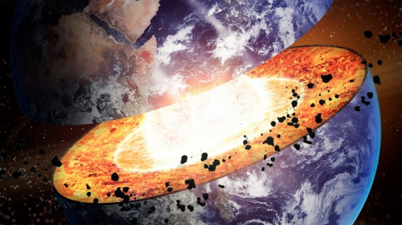 В ядре Земли выявили раскаленный до температуры Солнца шар