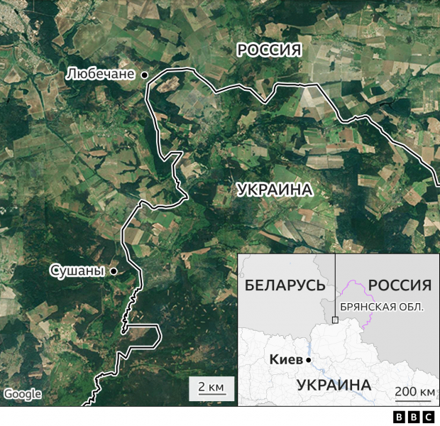 "Диверсанты" в Брянской области. Реакция Кремля, Киева и другие подробности