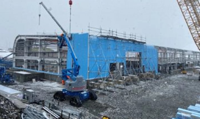 Британцы торопятся завершить очередную стройку в Антарктике до наступления полярной зимы