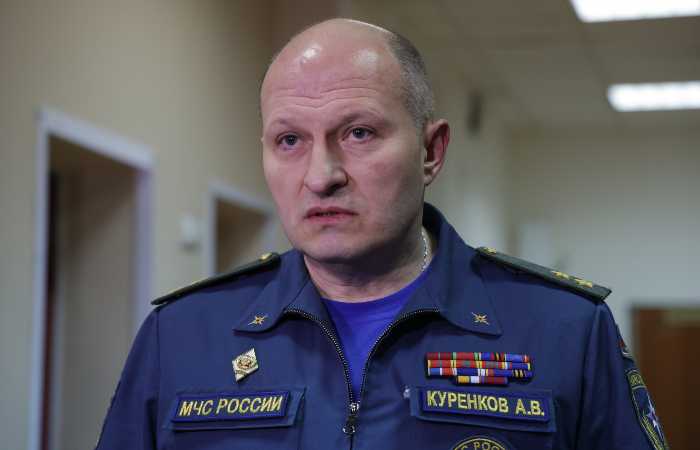 Глава МЧС Куренков прилетел в Курган для координирования тушения природных пожаров