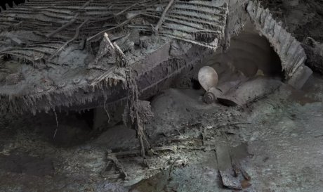 Сверхточная модель показала обломки «Титаника» без толщи воды над ними