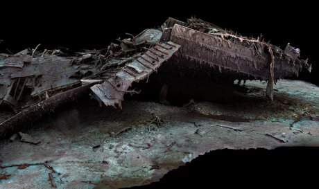 Сверхточная модель показала обломки «Титаника» без толщи воды над ними