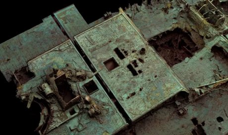 Сверхточная модель показала обломки «Титаника» без толщи воды над ними