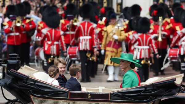 Верхом на коне: король Карл III принял первый парад по случаю своего дня рождения