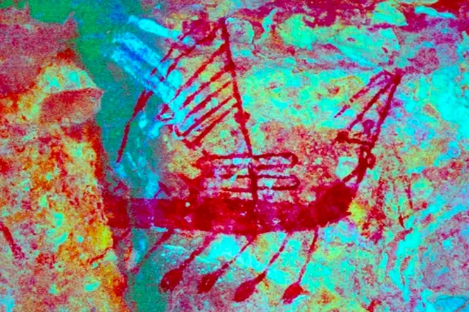 Наскальные рисунки в Австралии раскрывают тайну возможных стычек между коренными народами и индонезийцами в прошлом