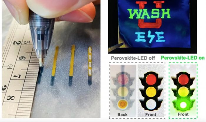 Особые чернила для ручки позволят рисовать гибкими светодиодами