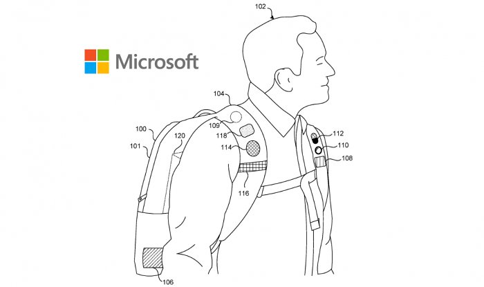 Microsoft патентует рюкзак-помощник с элементами искусственного интеллекта