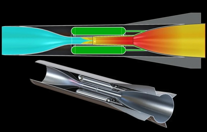 Военно-морская исследовательская лаборатория США финансирует разработку способного изменять свою форму гиперзвукового двигателя