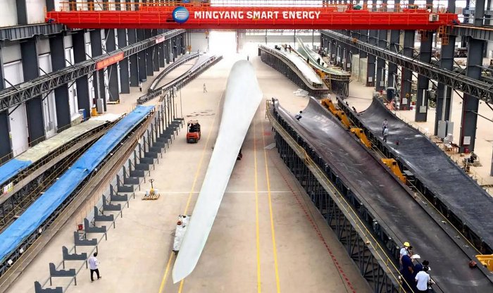 Китайская 22-мегаваттная турбина станет одной из самых больших машин в истории