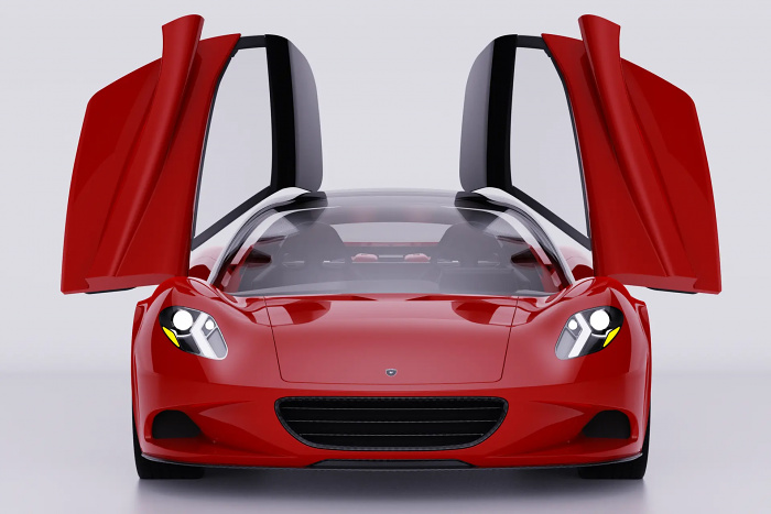 Будущий гиперкар Velozzi получит кузов из паучьего шелка