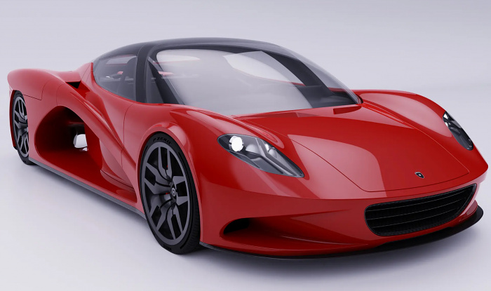 Будущий гиперкар Velozzi получит кузов из паучьего шелка