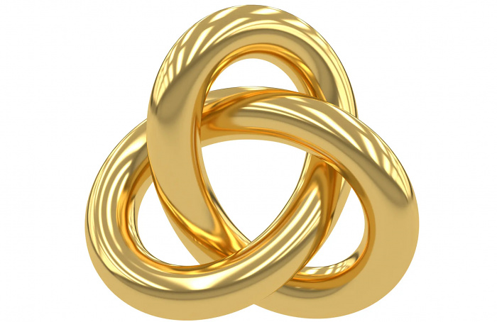 Китайские ученые случайно создали самый маленький узел в мире &mdash; он состоит всего из 54 атомов