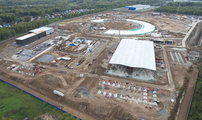 В Новосибирске строят сверхмощный научный комплекс СКИФ