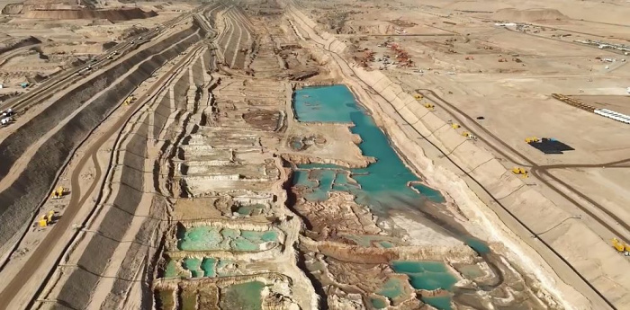 Появилось видео строительства города &laquo;Линия&raquo; длиной 170 километров