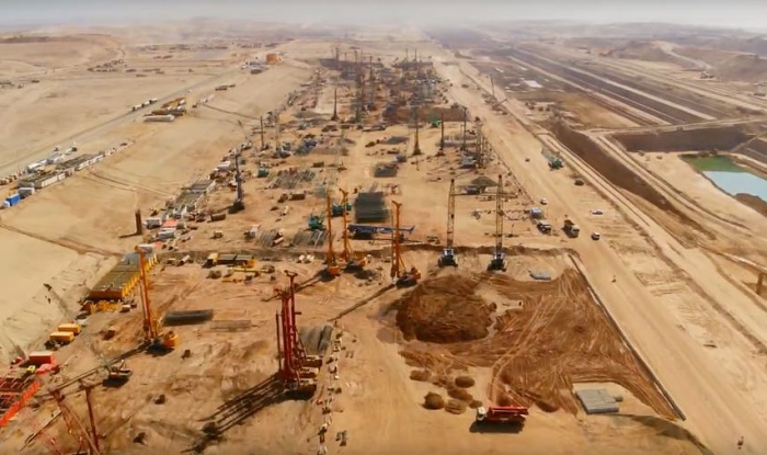 Появилось видео строительства города &laquo;Линия&raquo; длиной 170 километров