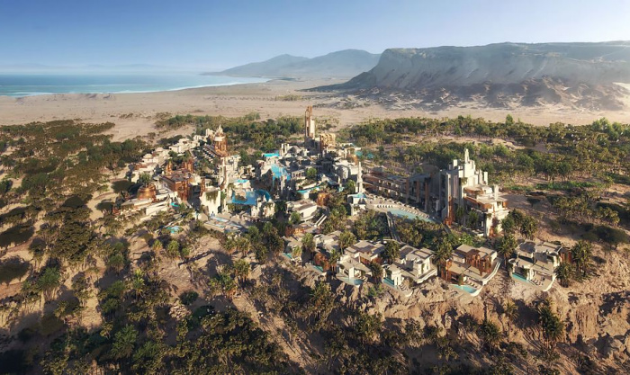 Проект Neom продолжает превращать саудовскую пустыню в пышный оазис