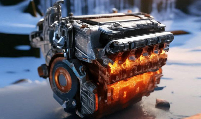 В СФУ разработали морозоустойчивый двигатель на водороде