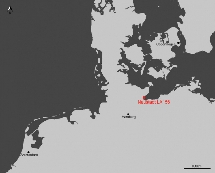 Каменные плитки из затопленного памятника эпох мезолита и неолита оказались функциональными орудиями
