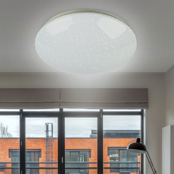 Качественный и надежный светодиодный потолочный светильник - люстра с пультом и Bluetooth