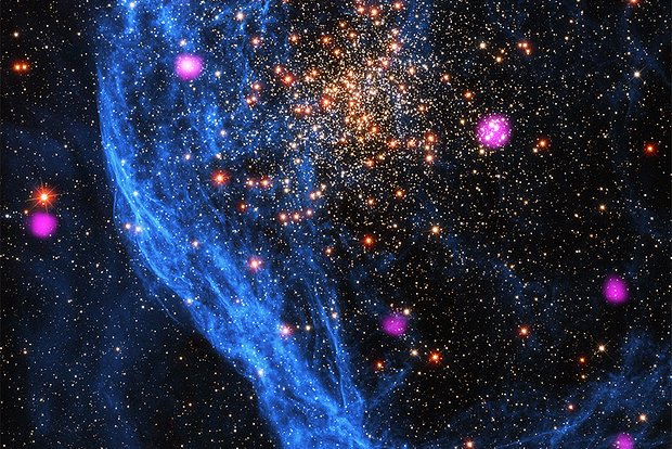 Объяснена яркая вспышка двойной звезды