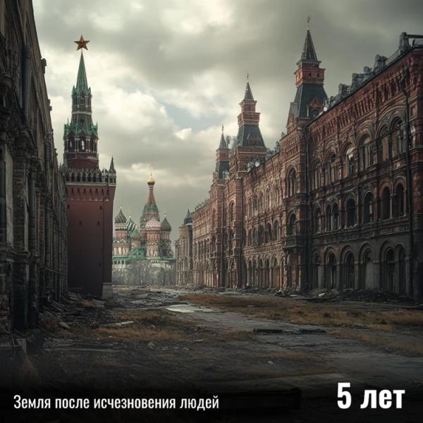ИИ нарисовал, как будет выглядеть Земля, если человечество внезапно исчезнет