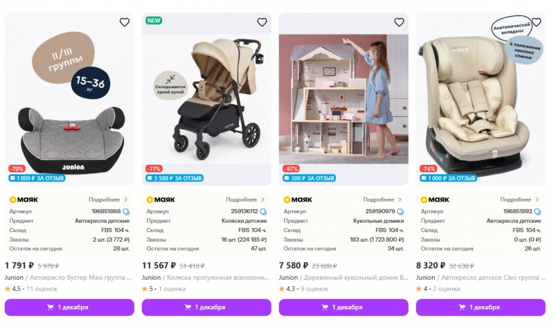 «Яндекс» пообещал покупателям на Wildberries плату за отзывы от 200 до 3,5 тыс. рублей