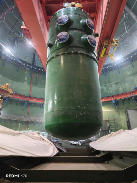 &laquo;Росатом&raquo; продолжает возводить АЭС на северо-востоке Китая