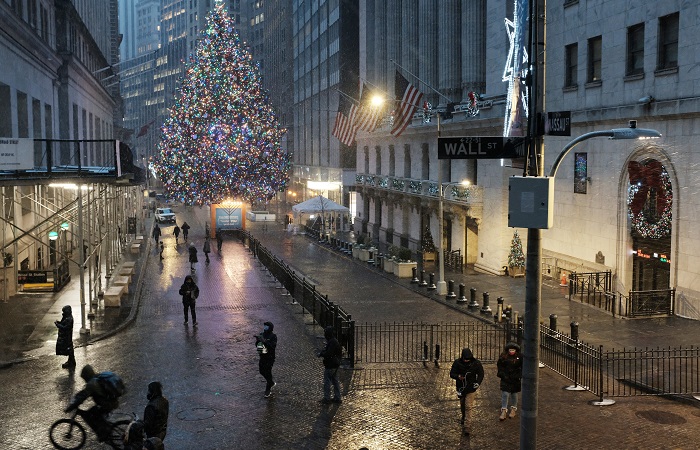 Уолл-стрит закрылась снижением индексов на 0,3-0,4%