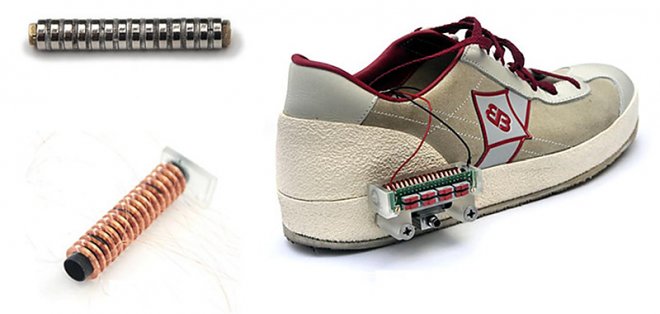 Немецкие инженеры изобрели вырабатывающую электричество обувь