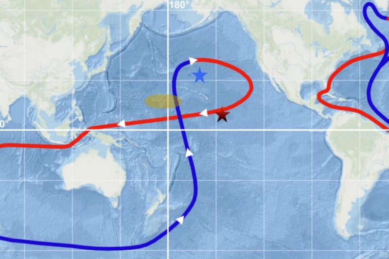 Радиоактивная аномалия обнаружена на дне Тихого океана