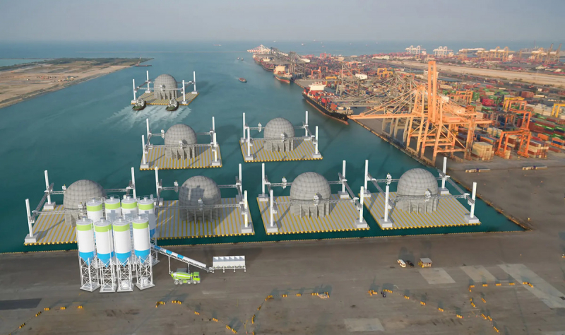 Гигантские бетонные шары на дне океана смогут запасать огромные объемы энергии