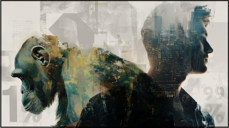 Новый &laquo;полный&raquo; геном шимпанзе показывает разницу в 14,9% с человеческим геномом