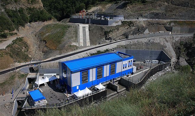 Башенную ГЭС на территории Чеченской Республики запустили в работу