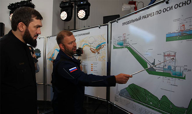 Башенную ГЭС на территории Чеченской Республики запустили в работу