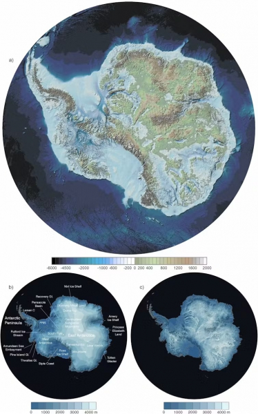 Горный хребет, скрытый подо льдом Антарктиды, застыл во времени, показало исследование