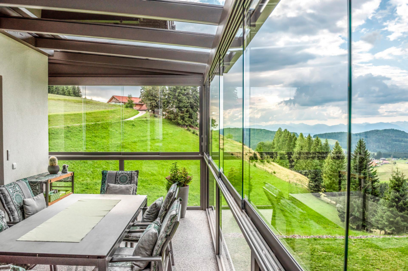 Материалы для холодного остекления террасы