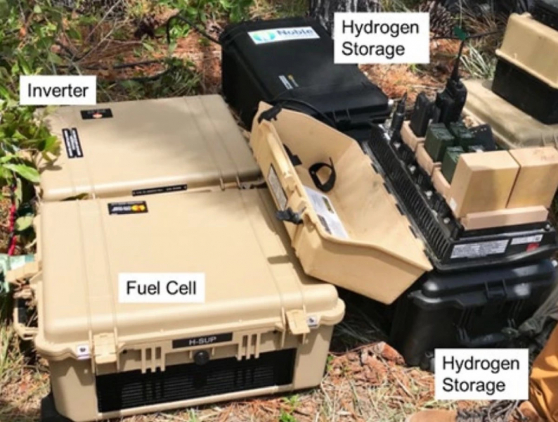 Американские морпехи скоро получат водородные топливные элементы вместо батарей