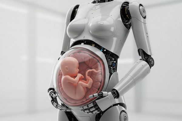 Ученые в Китае разрабатывают первого в мире робота, способного выносить ребенка и &laquo;родить&raquo;