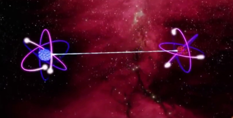 Достигнута квантовая запутанность между двумя разнесенными атомами