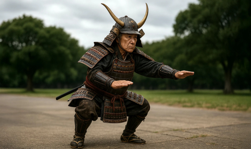 Всего 5 минут &laquo;самурайских приседаний&raquo; в день увеличивают силу коленей на 26&nbsp;%