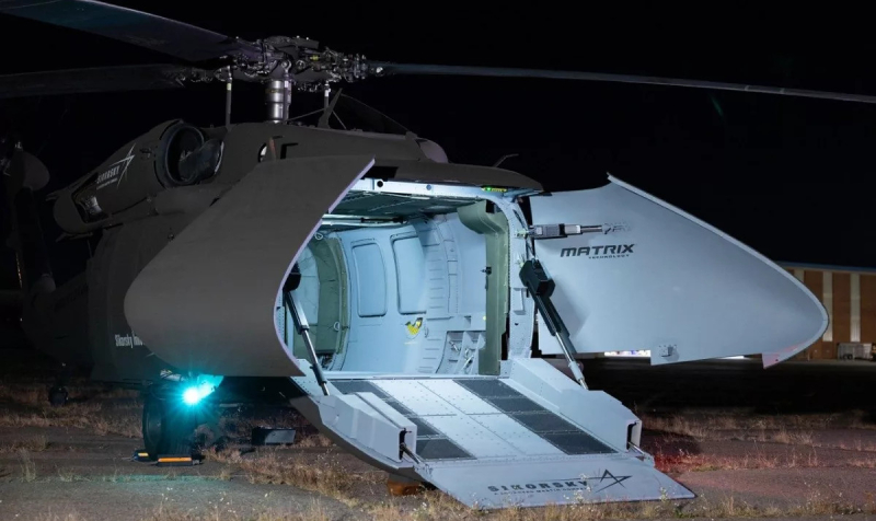 Легендарный Black Hawk скоро получит грузовой отсек вместо кабины и станет полностью автономным